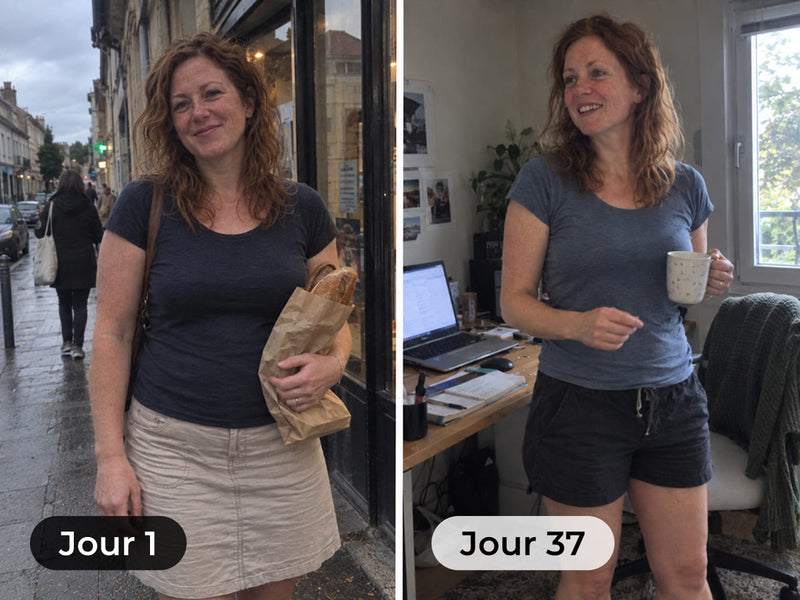 Customer before and after photo