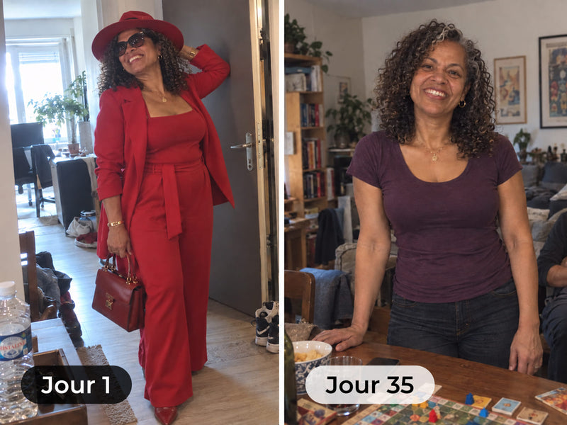 Customer before and after photo