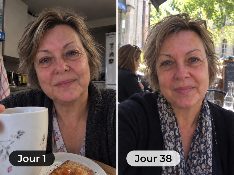 Customer before and after photo